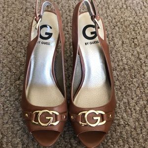 Guess 4.5” platform sexy heel